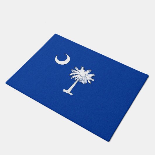 SOUTH CAROLINA FLAG DEURMAT (Schuin)