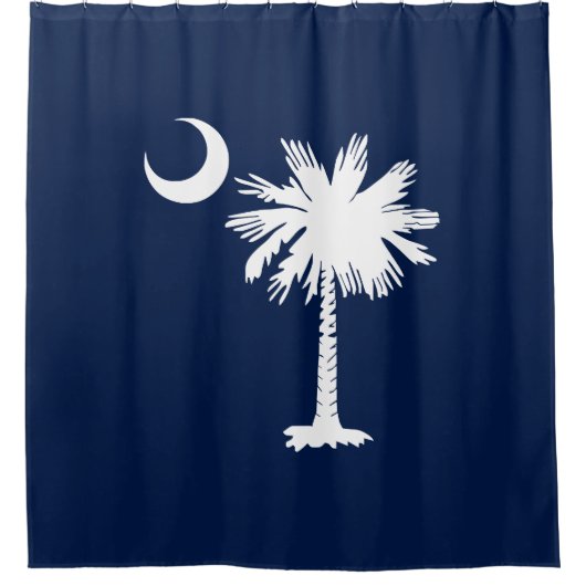 South Carolina Flag Douchegordijn (Voorkant)
