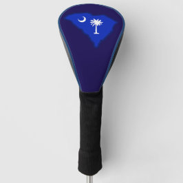 South Carolina Flag Golf Head Hoesje Golfheadcover
