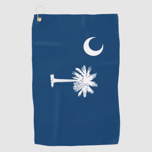 South Carolina Flag Golfhanddoek (Voorkant)