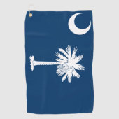 South Carolina Flag Golfhanddoek (Voorkant)