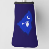 South Carolina Flag Golfheadcover (Draai 90)