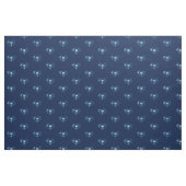South Carolina Flag Hearts Stof (Fat Quarter)