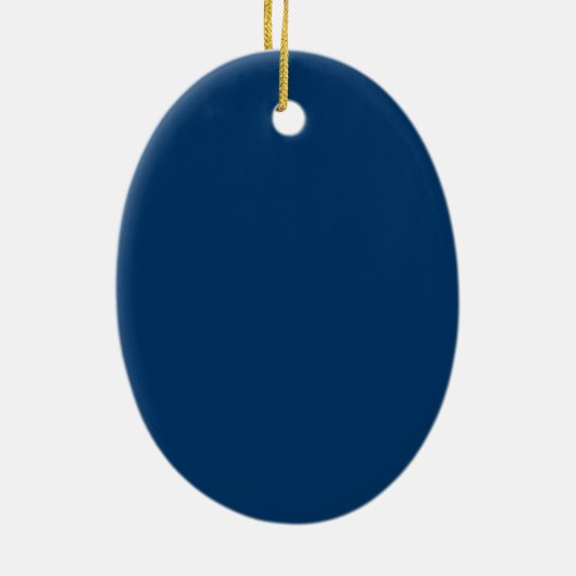 South Carolina Flag Keramisch Ornament (Achterkant)