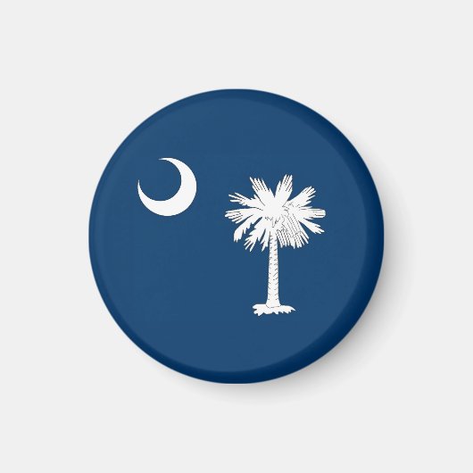 South Carolina Flag Magneet (Voorkant)
