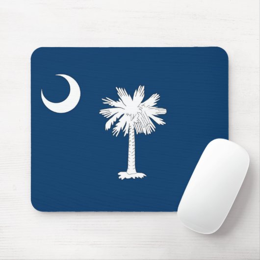 South Carolina Flag Muismat (Met muis)