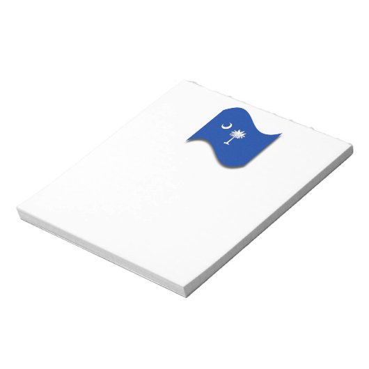SOUTH CAROLINA FLAG NOTITIEBLOK (Linkerzijde)