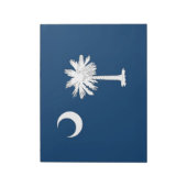 South Carolina Flag Notitieblok (Linkerzijde)