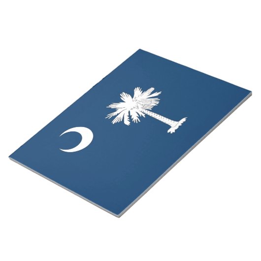 South Carolina Flag Notitieblok (Schuin)