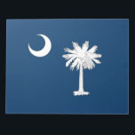 South Carolina Flag Notitieblok<br><div class="desc">South Carolina Flag</div>