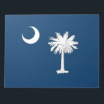 South Carolina Flag Notitieblok<br><div class="desc">South Carolina Flag</div>