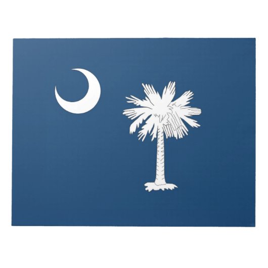South Carolina Flag Notitieblok (Voorkant)