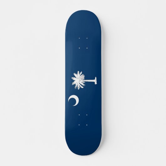 South Carolina Flag Persoonlijk Skateboard (Voorkant)