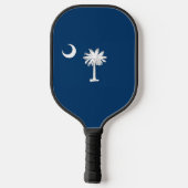 South Carolina Flag Pickleball Paddle (Achterkant)