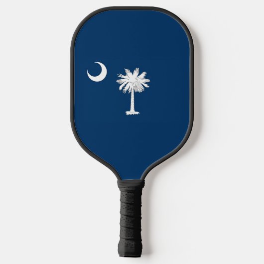 South Carolina Flag Pickleball Paddle (Achterkant)