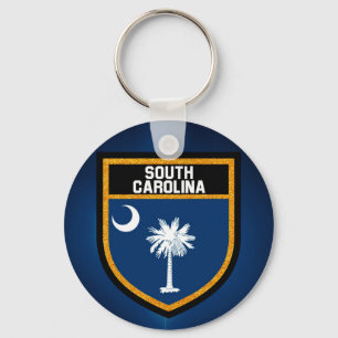 South Carolina Flag Sleutelhanger