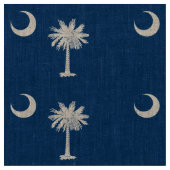 South Carolina Flag Stof (Close Up)