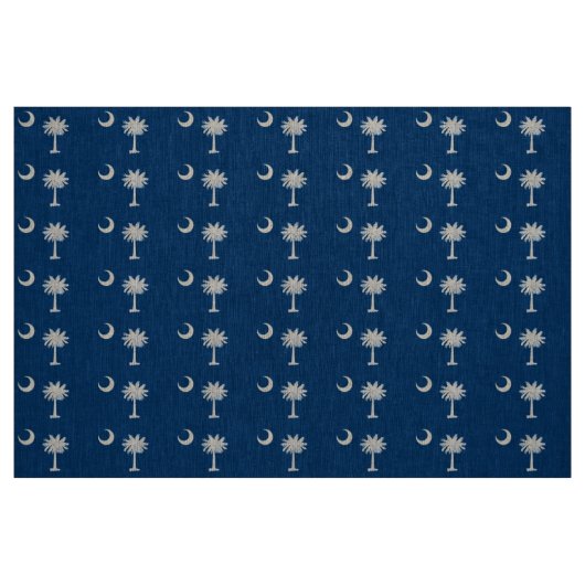 South Carolina Flag Stof (Fat Quarter)