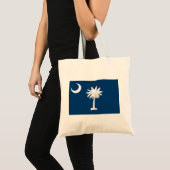 South Carolina Flag Tote Bag (Voorkant (product))