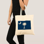 South Carolina Flag Tote Bag (Voorkant (product))