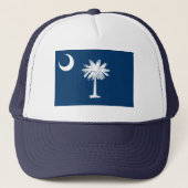 South Carolina Flag Trucker Pet (Voorkant)