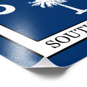 South Carolina Foto Afdruk (Hoek)
