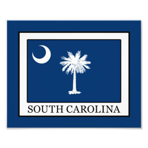 South Carolina Foto Afdruk