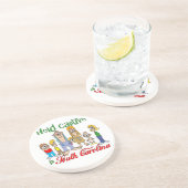 South Carolina Funny Trailer Park Onderzetter (Zijkant)