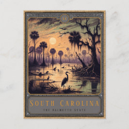 South Carolina | Gotische kunst Briefkaart