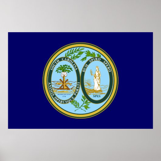 South Carolina Great Seal Poster (Voorkant)