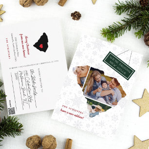 South Carolina Holiday Moving Announcement Feestdagenkaart