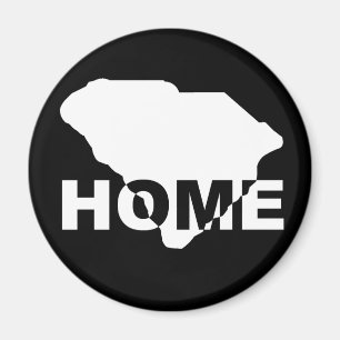 South Carolina Home weg van State Fridge Magnet