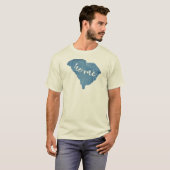 South Carolina Home Wood Grain T-shirt (Voorkant volledig)