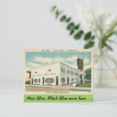 South Carolina, Hotel Palms, St. George Briefkaart (Staand voorkant)