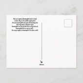 South Carolina Hummingbirds Briefkaart (Achterkant)