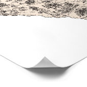 South Carolina  kaart van het Afbeelding Poster (Hoek)