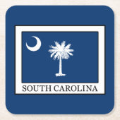 South Carolina Kartonnen Onderzetters (Voorkant)