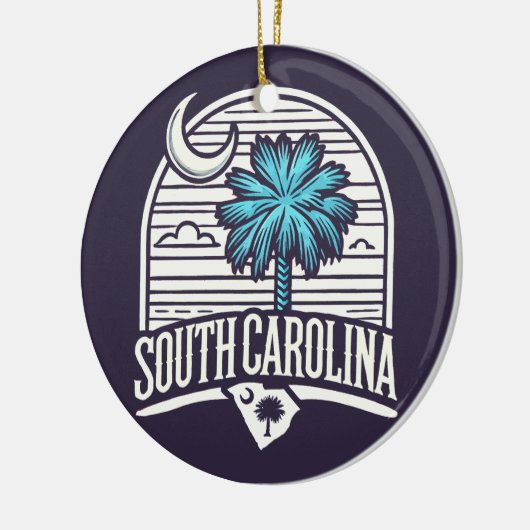 South Carolina Keramisch Ornament (Links)