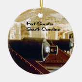 South Carolina Keramisch Ornament (Voorkant)