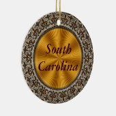 South Carolina Keramisch Ornament (Rechts)