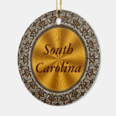South Carolina Keramisch Ornament (Links)