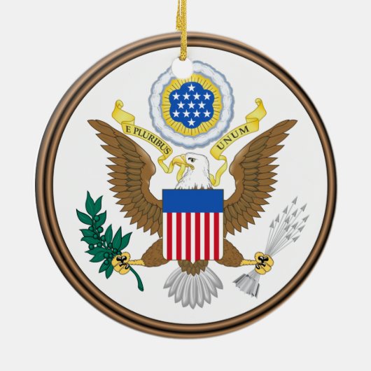 South Carolina* kerstversiering Keramisch Ornament (Achterkant)