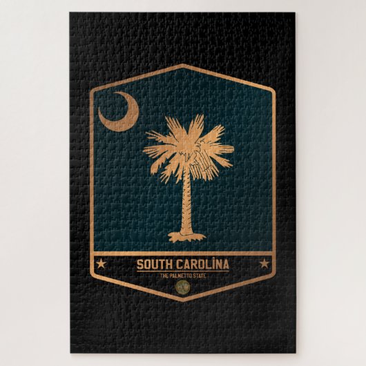 South Carolina Legpuzzel (Verticaal)