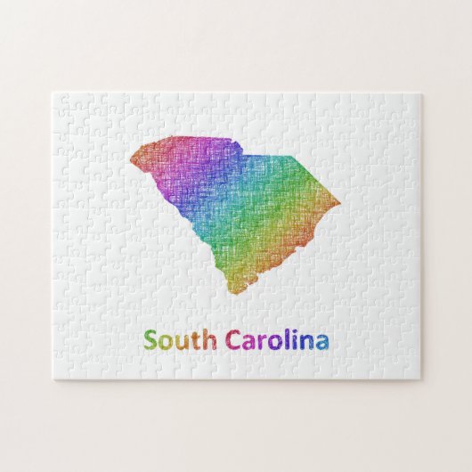 South Carolina Legpuzzel (Horizontaal)