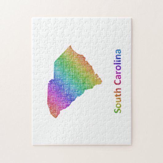 South Carolina Legpuzzel (Verticaal)