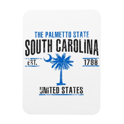 South Carolina Magneet (Verticaal)