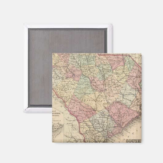 South Carolina Magneet (Voorkant / Achterkant)