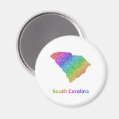 South Carolina Magneet (Voorkant / Achterkant)