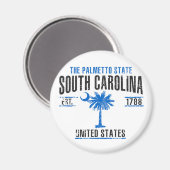 South Carolina Magneet (Voorkant / Achterkant)