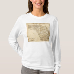 South Carolina Map door Arrowsmith T-shirt